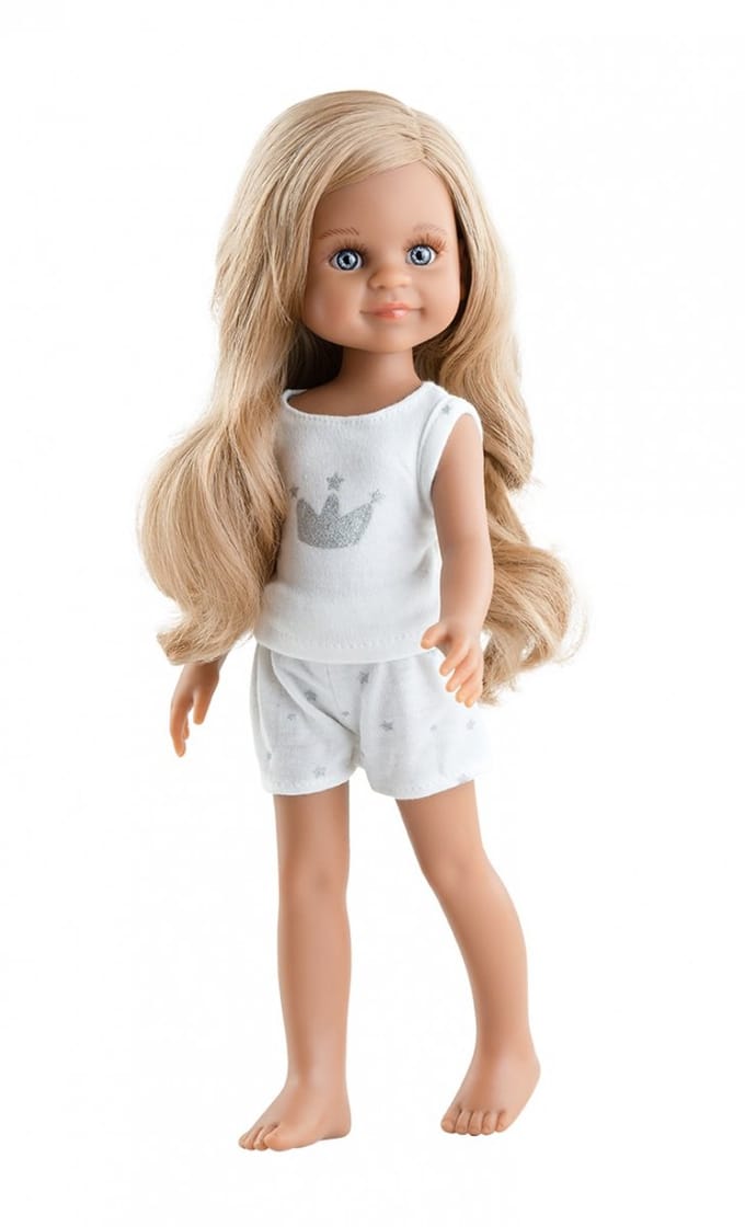Paola Reina pop Amigas Simona - pop in pyjama 32cm vinyl.
