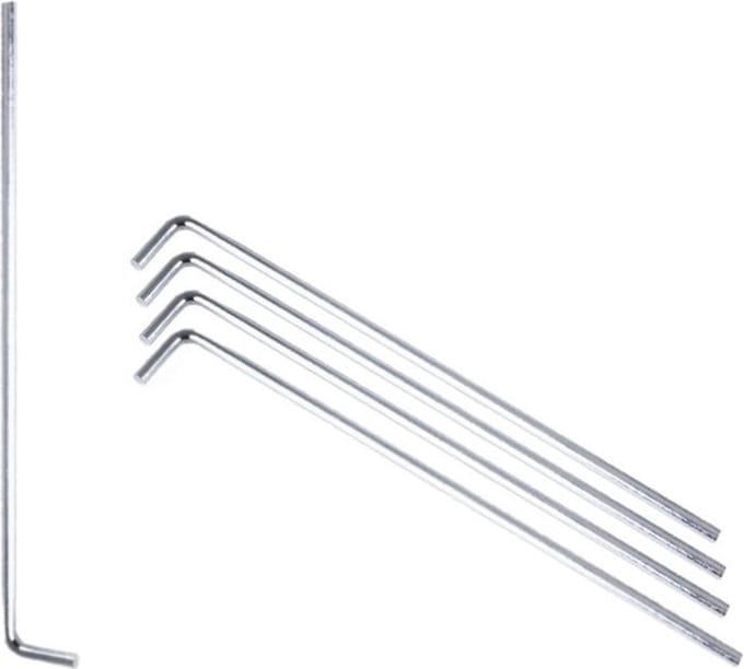 Grondpennen - 30x stuks - metaal - 23 cm - rotspennen - tentharingen