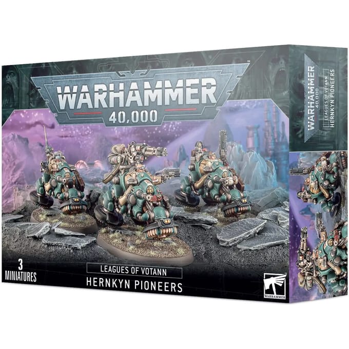 Figurine Ligues de Votann Games Workshop Warhammer 40k Pionniers Hernkogs