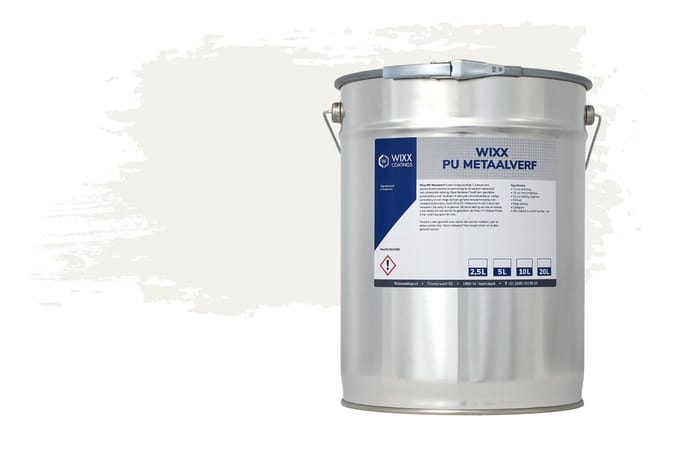 Wixx PU Metaalverf - 20L - RAL 9016 | Verkeerswit