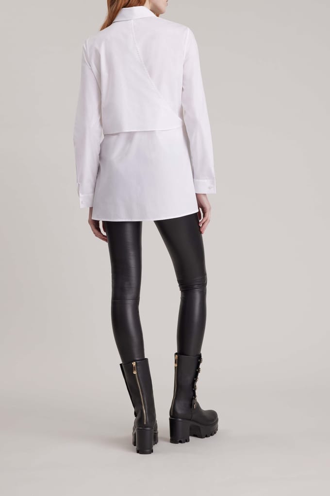 Anne Fontaine Montmartre White Maat: 36 | Longsleeves Outlet | Dames | Wit