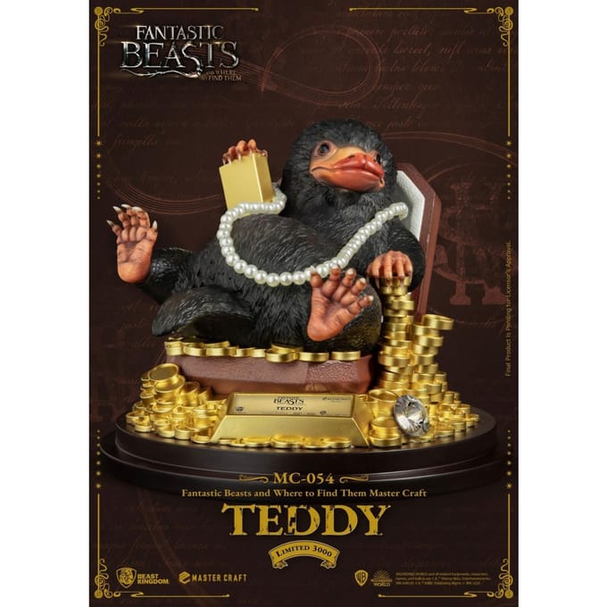 Beast Kingdom Fantastic Beasts Master Craft Statue Teddy 21 cm