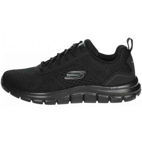 Skechers Track - Leshur, Mannen, Zwart, Sneakers, maat: 41
