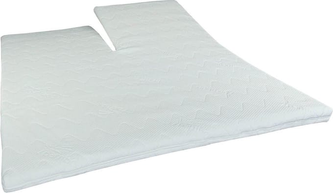 Slaaploods.nl Splittopper - Koudschuim Bamboo - 160x200 cm - Dikte 8 cm