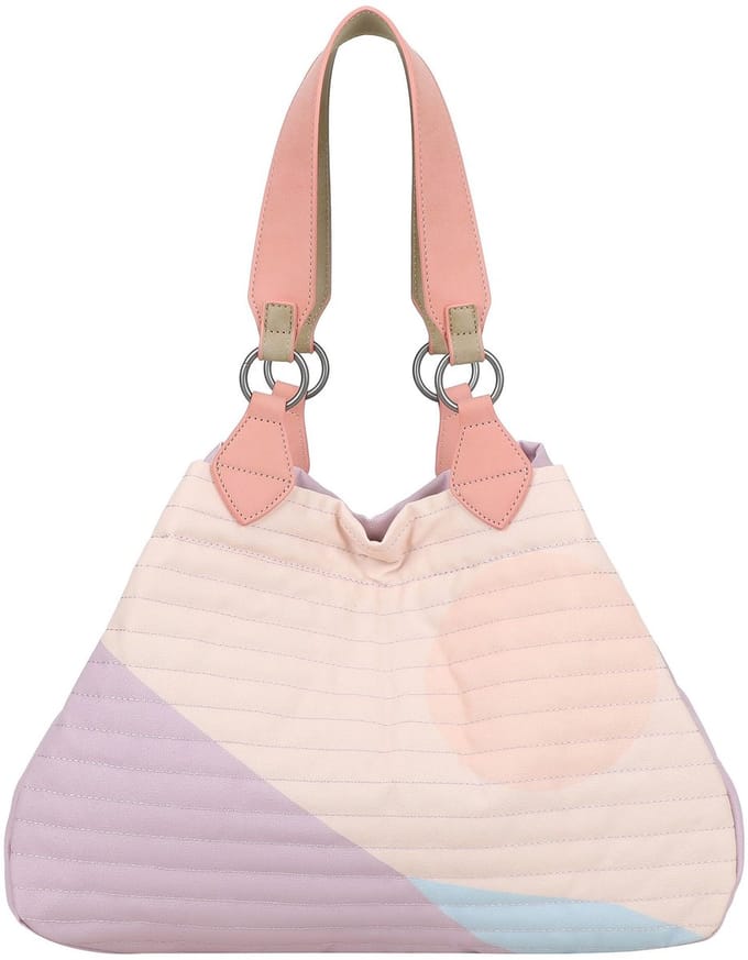 Fritzi aus Preußen shopper schoudertas Izzy Medium Limited Quilted Canvas Summer Dawn veelkleurig