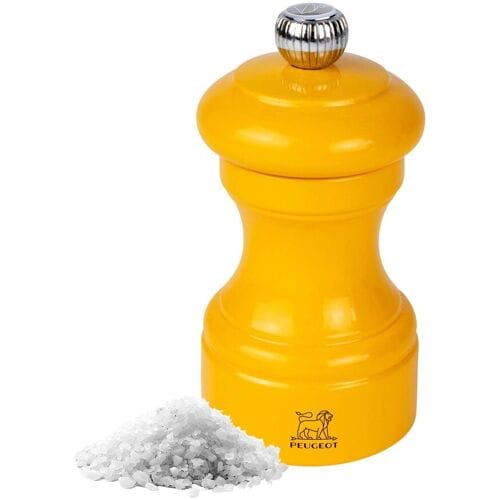 (6 stuks) PEUGEOT BISTRORAMA - Zoutmolen - Saffraangeel - Hoogte: 100mm geel