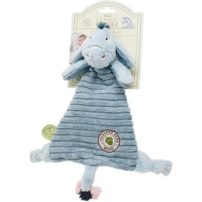 Disney Pluche Knuffeldoek Eeyore 28 cm