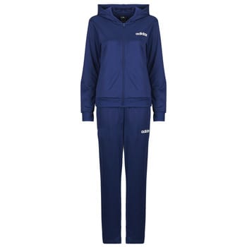 Adidas Essentials Linear Trainingspak Blauw S Vrouw