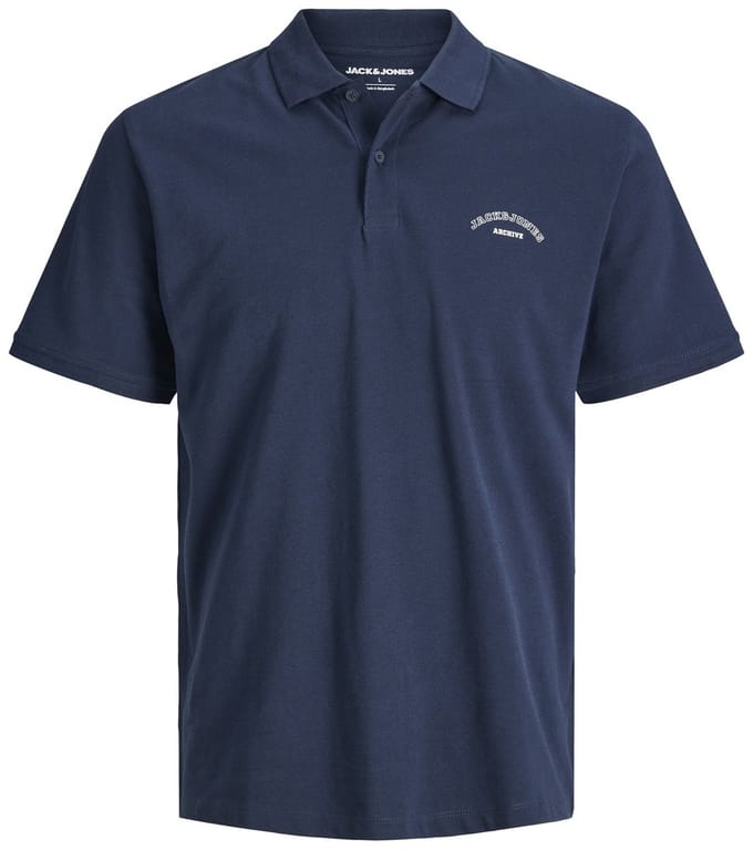 JACK&JONES PLUS - JJCOLLEGE LOGO POLO SS PLS - Heren - Polo's