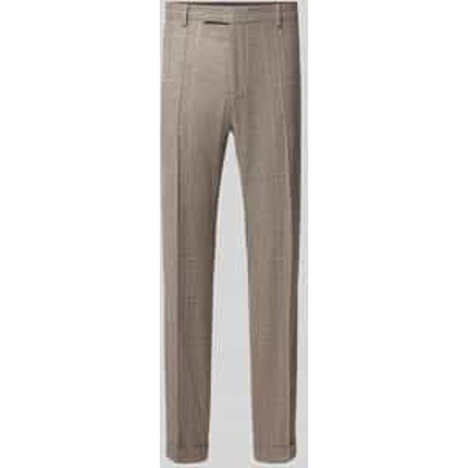 Slim Fit pantalon van zuivere scheerwol model 'C-Huge'