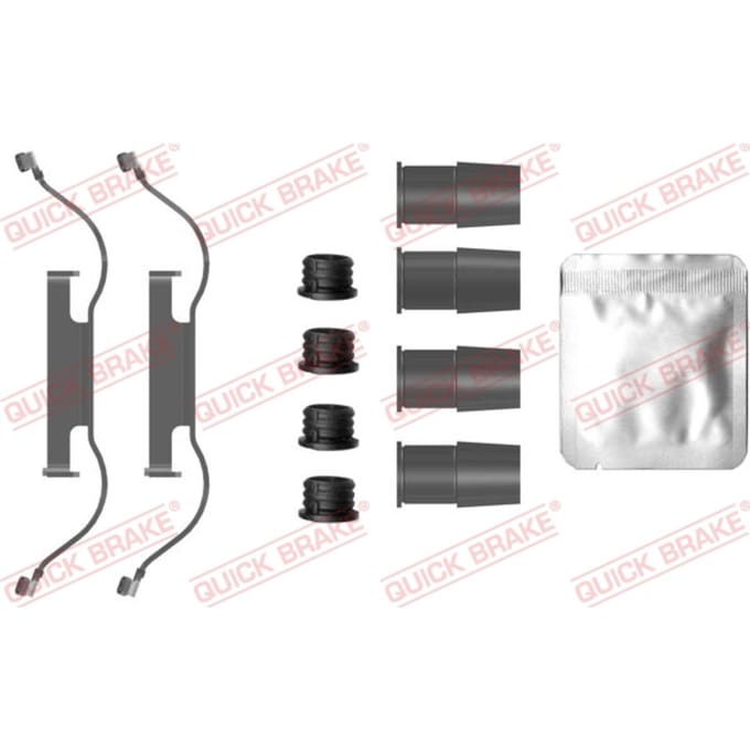 Toebehorenset, schijfremblok QUICK BRAKE 109-0088