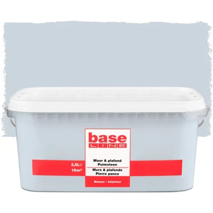 Baseline Muur & Plafond Muurverf - Mat - Puimsteen - 2,5l