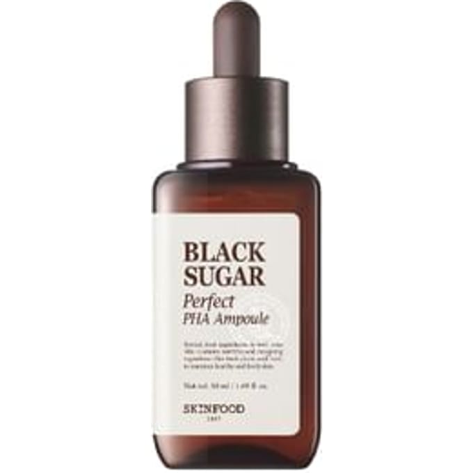 [SKINFOOD] Black Sugar Perfect PHA Ampoule 50ml white