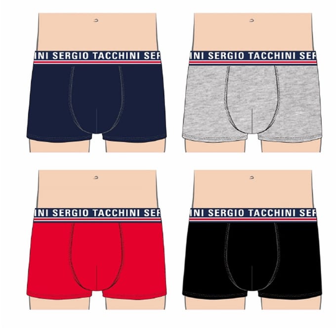 Doos met 48 jongensboxers Garcon Tacchini 82892190