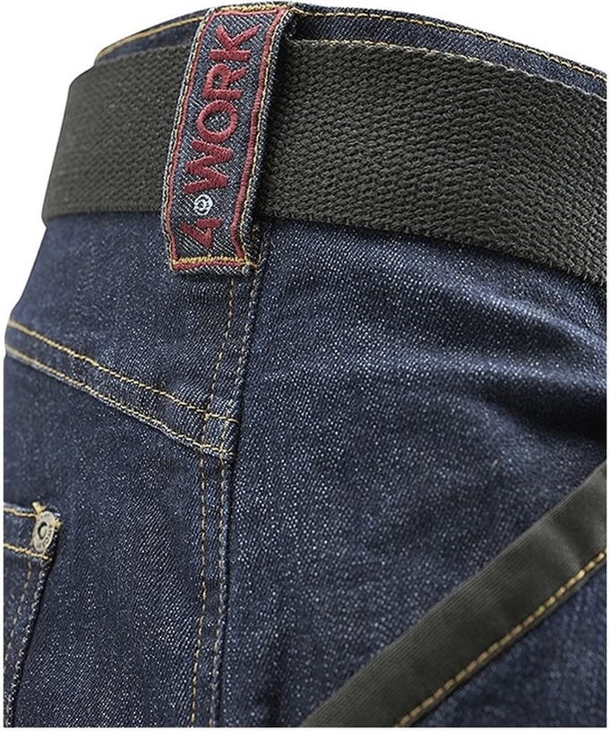 4WORK - Nerja stretch werkjeans blauw L34