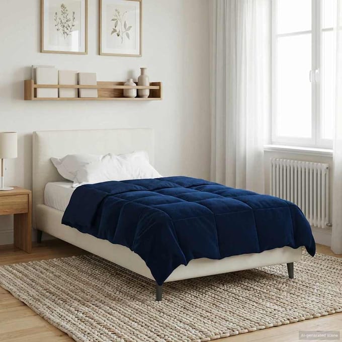 vidaXL - Winter - Duvet - 140 - x - 220 - cm - Winter - Microvezel - (100% - polyester)