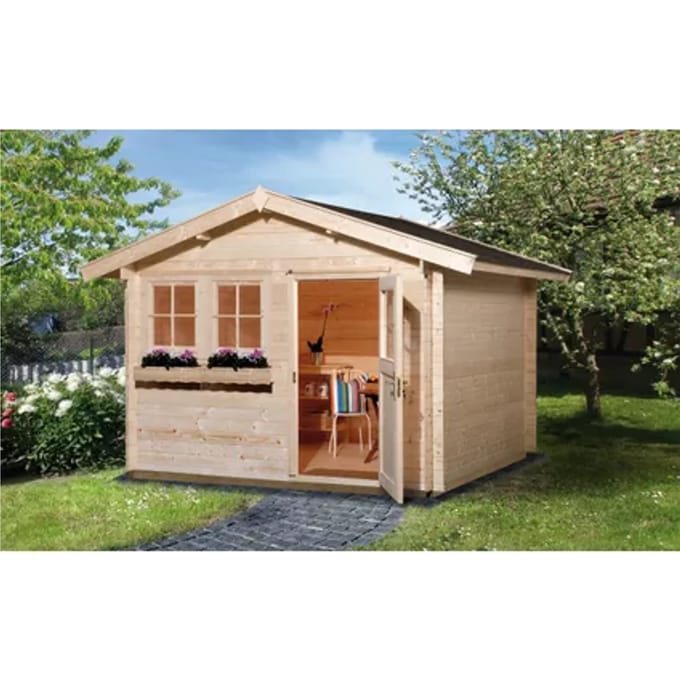 Weka Tuinhuis 139 - Onbehandeld - 300x250cm