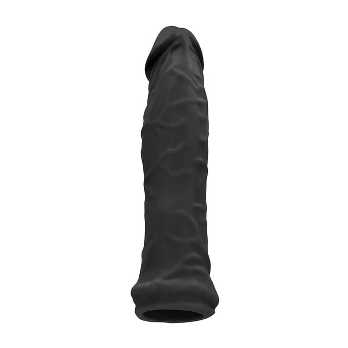 Penis Extender Sleeve Zwart- 16 cm