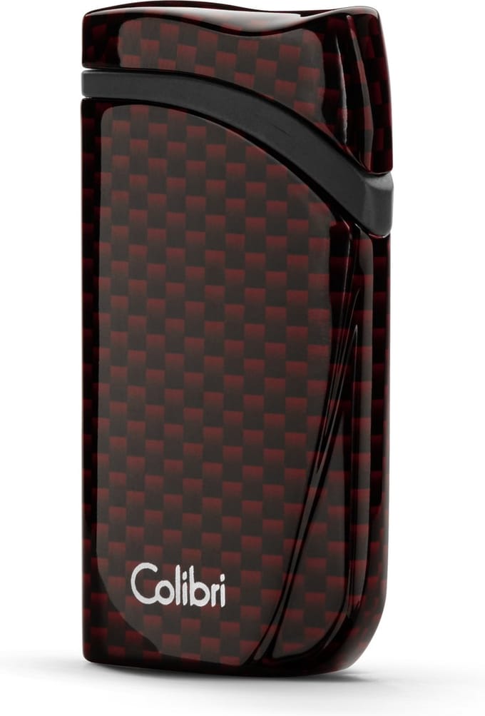 Colibri Falcon Gas Aansteker - Jet Flame - Stormaansteker Windproof - Navulbaar - Rood