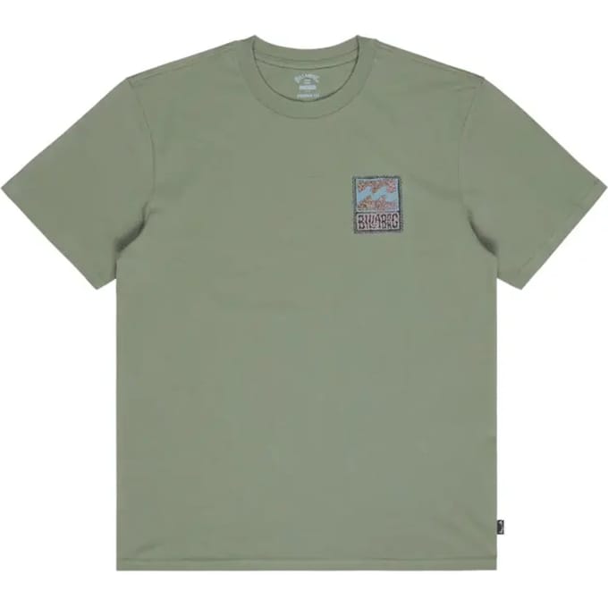 Billabong Stamp T-shirt Met Korte Mouwen Groen S Man