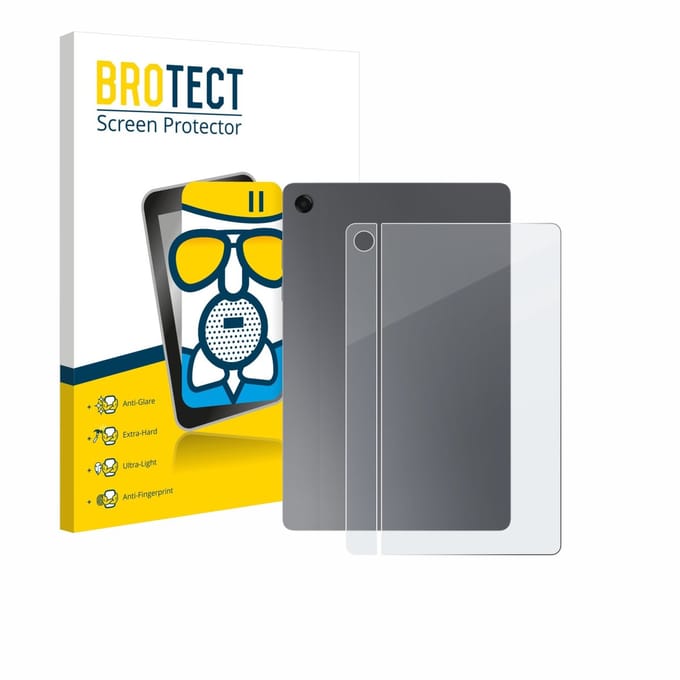 BROTECT - Screenprotector voor Samsung Galaxy Tab A11 Plus WiFi 11" (Achterkant) - Folie Beschermfolie Beschermglas matte