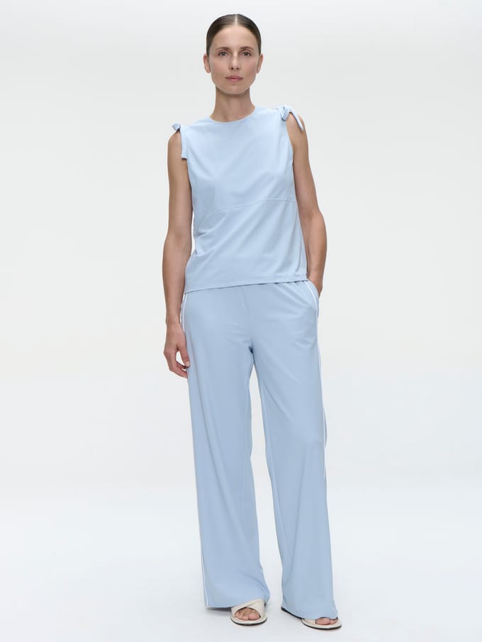 Ariane structure tech jersey top | Light Blue - Light Blue / S