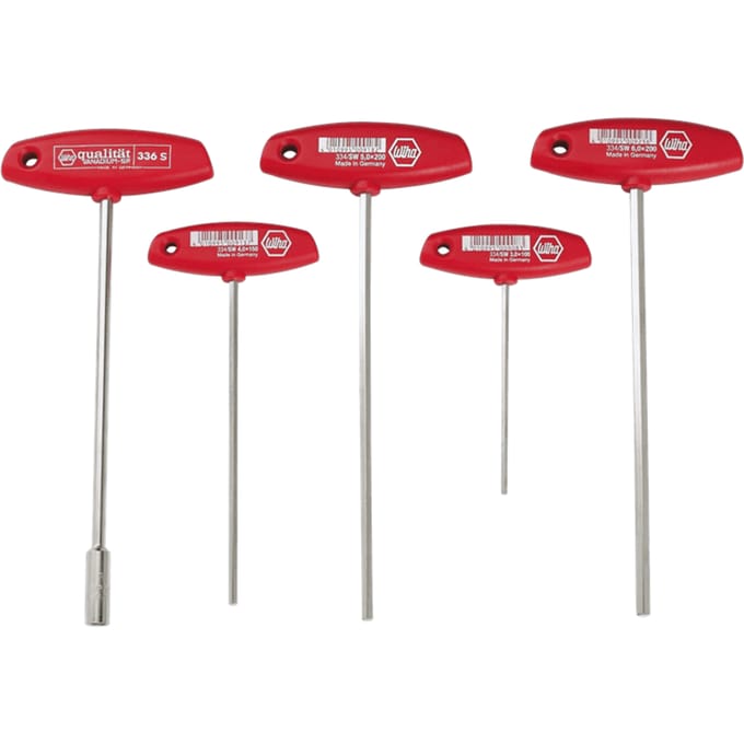 Husqvarna t-sleutels set 5 stuks