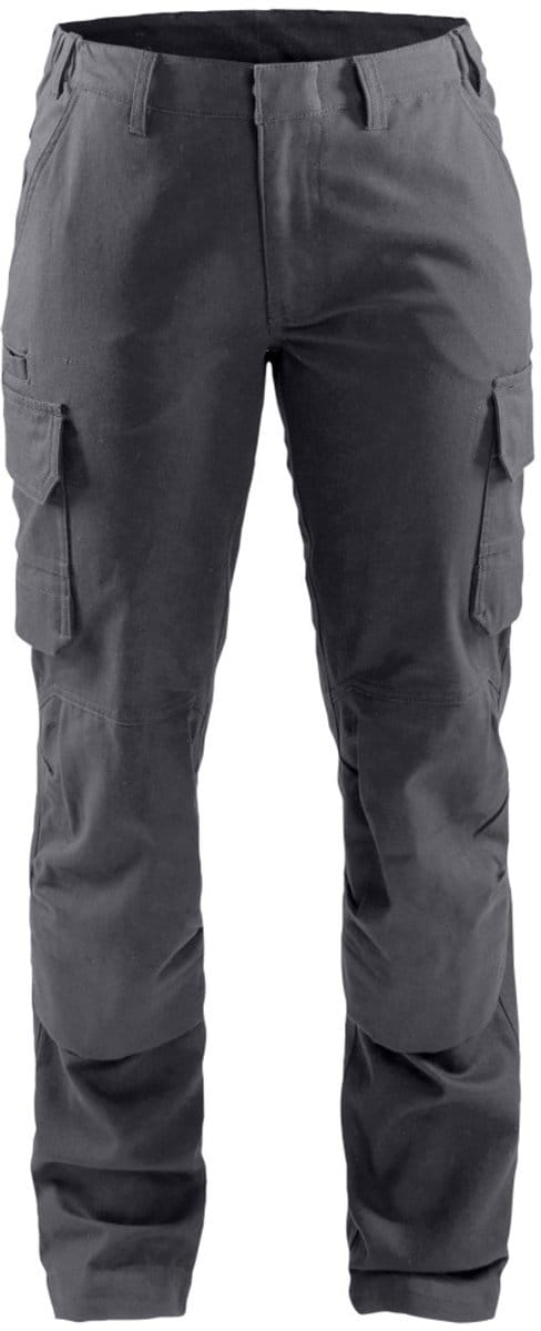 Blaklader 7106-1344 Dames Industrie werkbroek stretch - Medium Grijs - C40