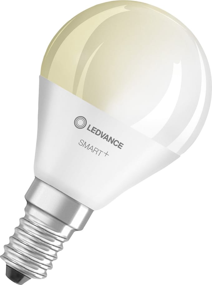 LEDVANCE LED lamp - Lampvoet: E14 - Warm wit - 27- K - 5 W - SMART+ WiFi Mini Bulb Dimmable