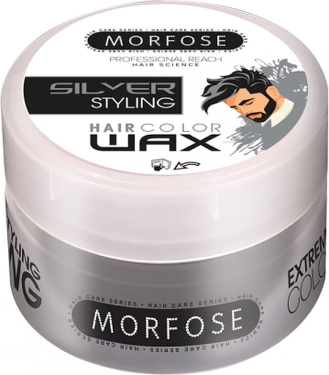 Morfose Hair Color Wax Silver 100 ml