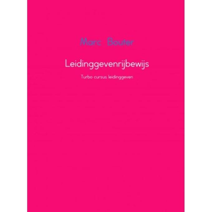 Leidinggevenrijbewijs - Marc Bouter