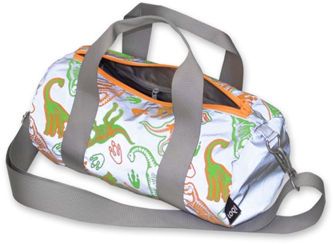 LOQI Weekender Medium - Dinosaur Skeleton reflecterend