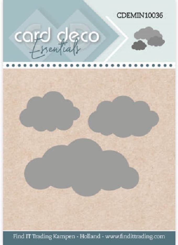 Card Deco Essentials - Mini Dies - Clouds