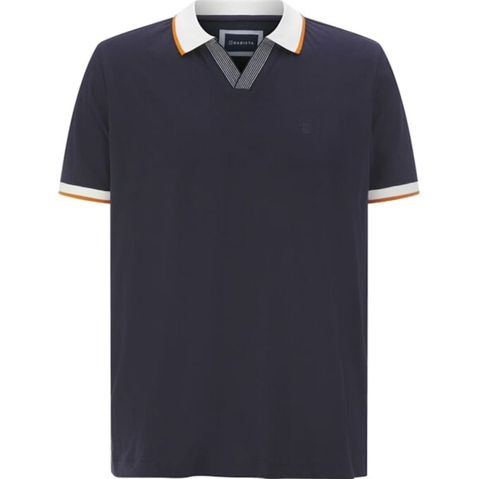 Babista herren Poloshirt - 44/46 - donkerblauw - Plus Size