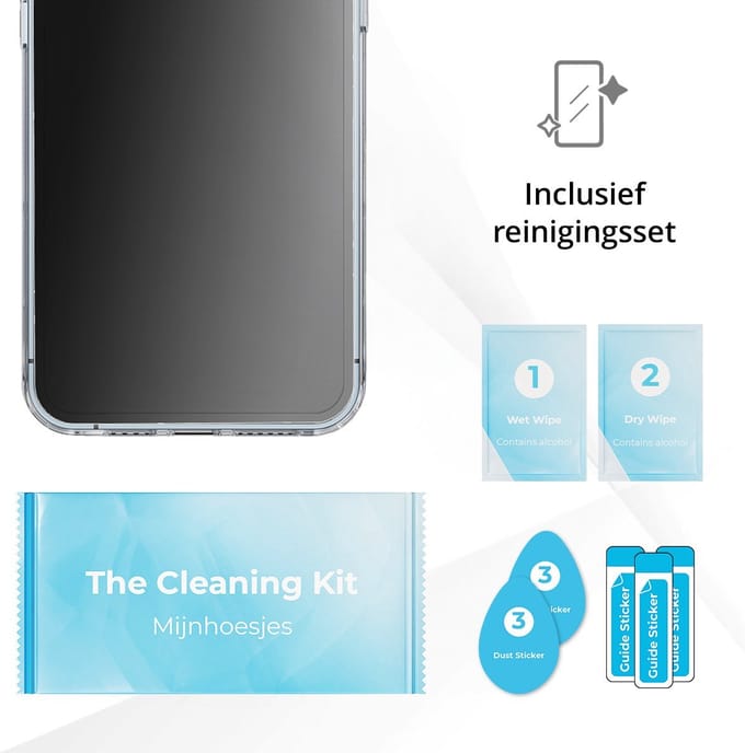 Screenprotector - Geschikt voor Samsung S24 Tempered Glass - 2 stuks – beschermglas