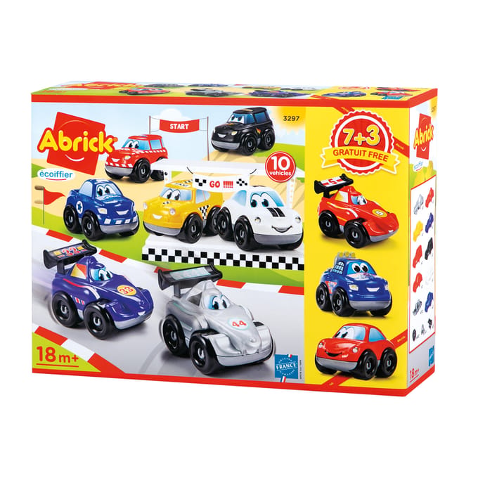 Abrick Racing Cars 10 pcs.