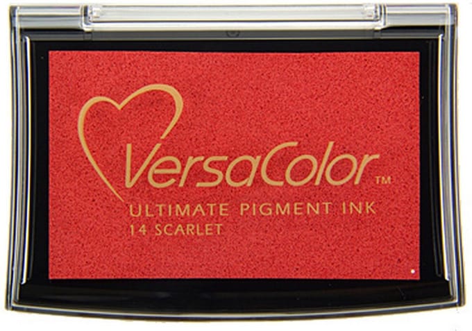 Stempelkussen Versacolor scarlet - Tsukineko