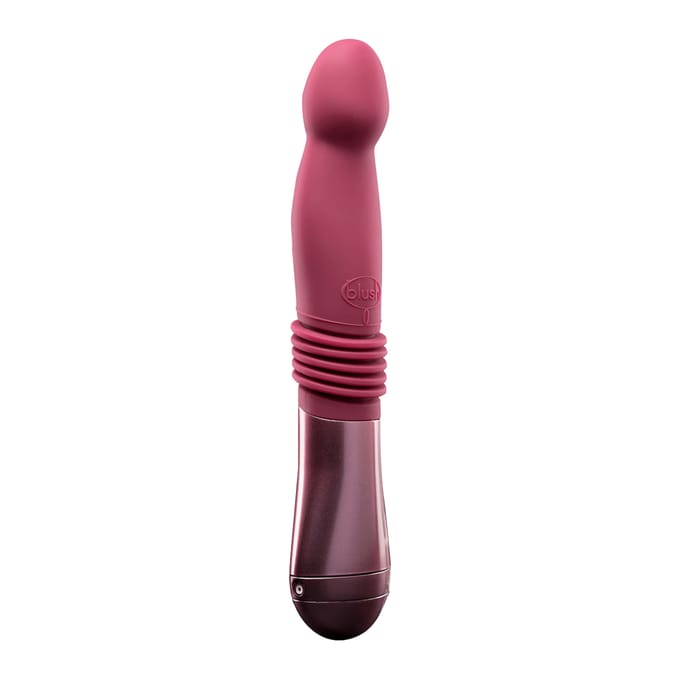 Temptasia - Trixie Stotende Dildo - Wijnrood