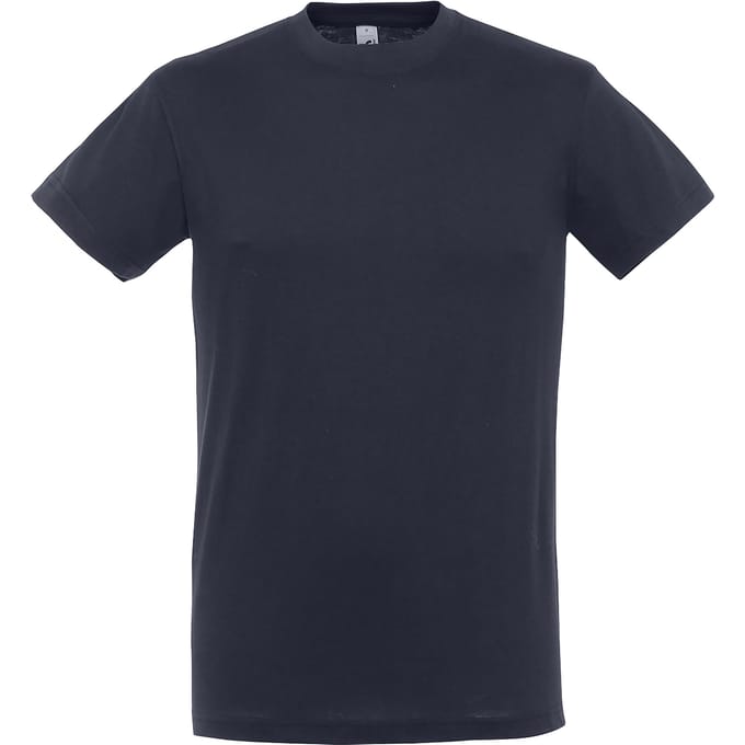 SOLS Heren Regent T-Shirt met korte mouwen (Marine)