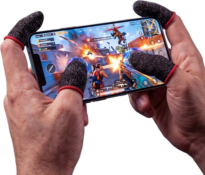 ProFPS Finger Sleeves - 8 Stuks - iOS & Android - Anti-Slip Grip