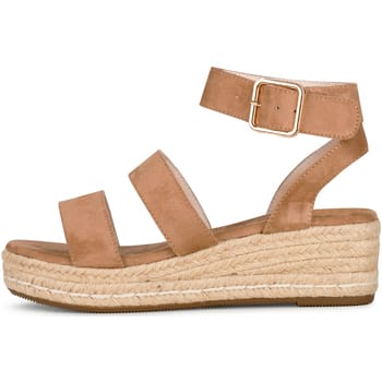 POSH by Poelman JUNE Dames Sandalen - Beige