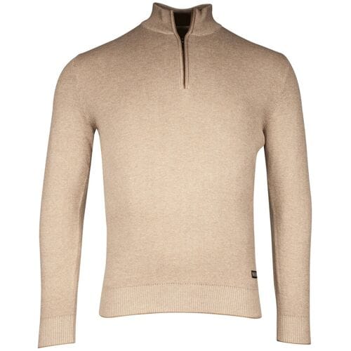 Baileys Trui Half Zip Allover 2-Tone Kitt / male