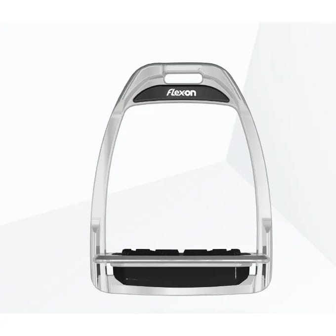 Aluminium Plat Grip Zwart Stirrup Flex-On Hunter H