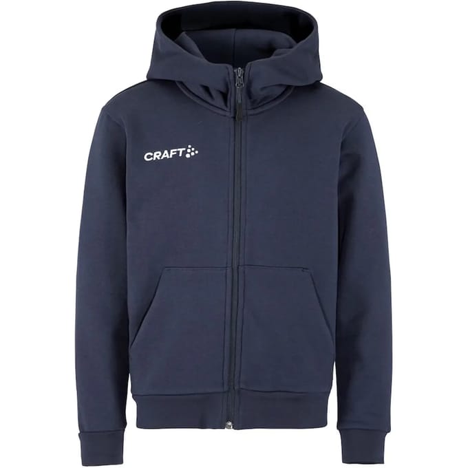 Craft Community 2.0 Logo Sweater Met Rits Kinderen - Marine | Maat: 146/152