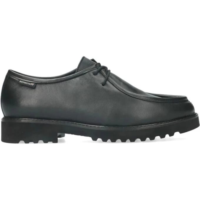 Mephisto Sonie - dames veterschoen - Zwart - maat 35 (EU) 2.5 (UK)