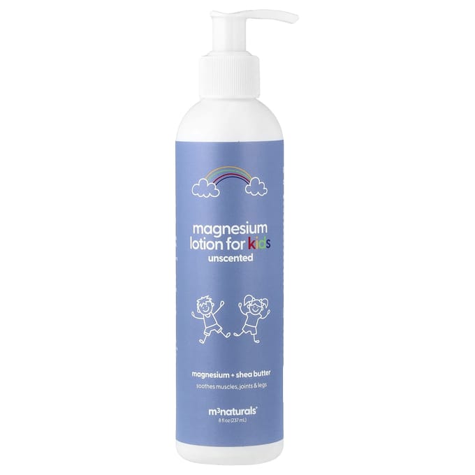 M3, Magnesiumlotion voor Kinderen, Geurloos, 8 fl oz (237 ml) gray
