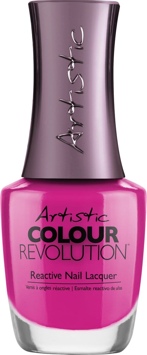 Artistic Nail Design Colour Revolution 'Suns Out, Top Down' (Neon Roze Créme)