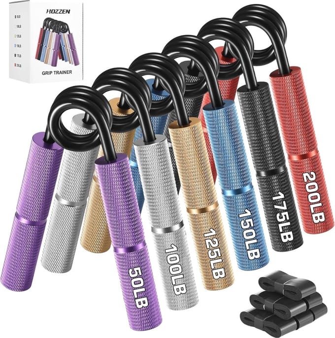 Handtrainer Gripkrachttrainer - 6 Stuks voor Spieropbouw en Handrevalidatie