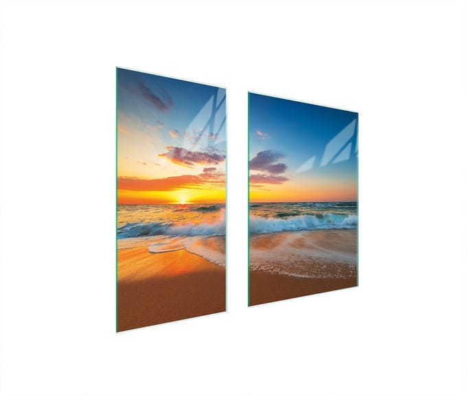 TMK ArtDeko - Serie Morze - 75x52 cm - Beschermplaat