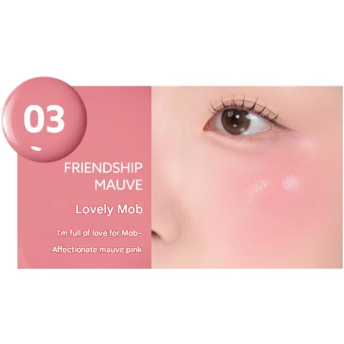 Joue de Tok au sirop de Peripera (8 possibilités) 01 Light Peach beige